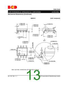 浏览型号AS358,358A的Datasheet PDF文件第13页