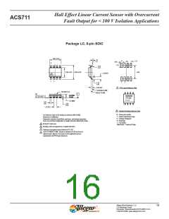 浏览型号ACS711的Datasheet PDF文件第16页