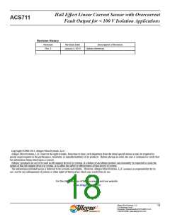 浏览型号ACS711的Datasheet PDF文件第18页