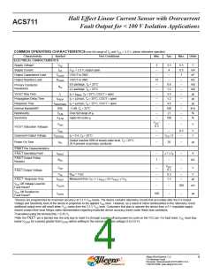 浏览型号ACS711的Datasheet PDF文件第4页