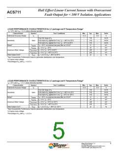 浏览型号ACS711的Datasheet PDF文件第5页