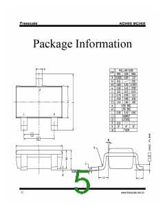 浏览型号AO3406的Datasheet PDF文件第5页