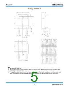 浏览型号AOD452的Datasheet PDF文件第5页