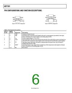 浏览型号ADT7301的Datasheet PDF文件第6页