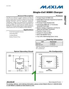 浏览型号DS2710的Datasheet PDF文件第1页