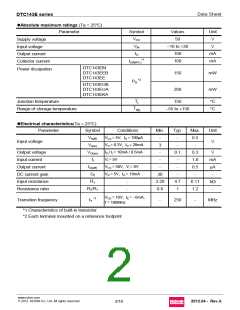 浏览型号DTC143EKAT146的Datasheet PDF文件第2页