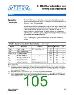 浏览型号EP2C20F256C8N的Datasheet PDF文件第105页