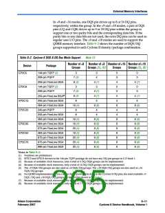 浏览型号EP2C8T144I8N的Datasheet PDF文件第265页