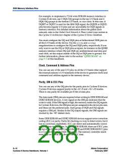 浏览型号EP2C8T144I8N的Datasheet PDF文件第268页