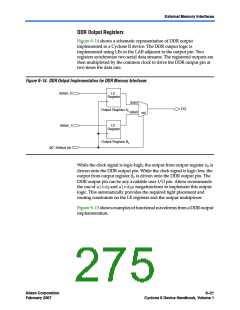 浏览型号EP2C8T144I8N的Datasheet PDF文件第275页