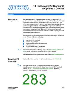 浏览型号EP2C8T144I8N的Datasheet PDF文件第283页
