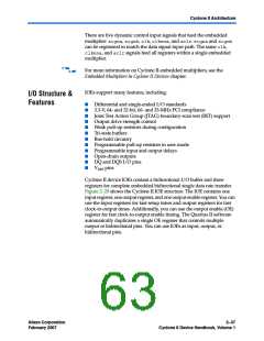 浏览型号EP2S15F484I4N的Datasheet PDF文件第63页