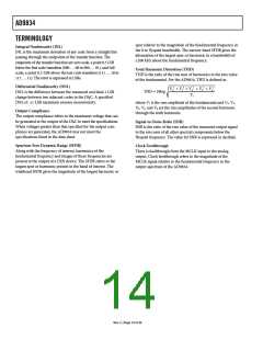 浏览型号EVAL-AD9834SDZ的Datasheet PDF文件第14页