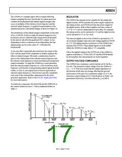 浏览型号EVAL-AD9834SDZ的Datasheet PDF文件第17页