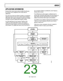浏览型号EVAL-AD9834SDZ的Datasheet PDF文件第23页