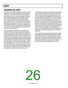 浏览型号EVAL-AD9834SDZ的Datasheet PDF文件第26页