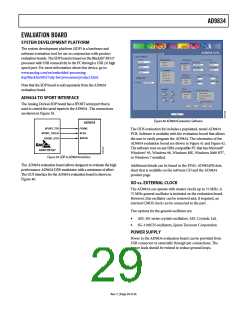 浏览型号EVAL-AD9834SDZ的Datasheet PDF文件第29页