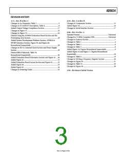 浏览型号EVAL-AD9834SDZ的Datasheet PDF文件第3页