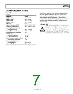 浏览型号EVAL-AD9834SDZ的Datasheet PDF文件第7页