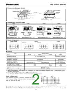浏览型号EXB-Q16P472J的Datasheet PDF文件第2页