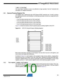 浏览型号ATMEGA16U2-MUR的Datasheet PDF文件第10页