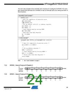 浏览型号ATMEGA16U2-MUR的Datasheet PDF文件第24页