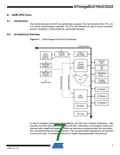 浏览型号ATMEGA16U2-MUR的Datasheet PDF文件第7页