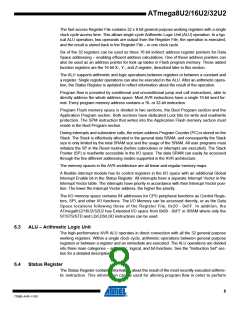 浏览型号ATMEGA16U2-MUR的Datasheet PDF文件第8页