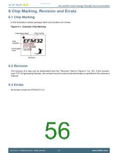 浏览型号EFM32ZG110F16-QFN24的Datasheet PDF文件第56页