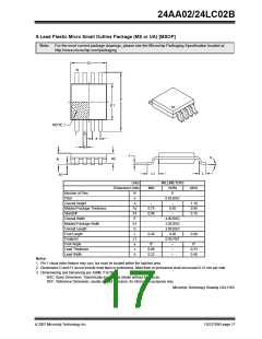 浏览型号24LC02B-I的Datasheet PDF文件第17页