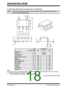浏览型号24LC02B-I的Datasheet PDF文件第18页