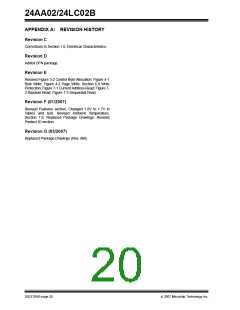 浏览型号24LC02B-I的Datasheet PDF文件第20页