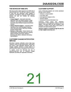 浏览型号24LC02B-I的Datasheet PDF文件第21页