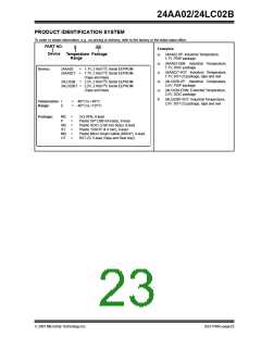 浏览型号24LC02B-I的Datasheet PDF文件第23页