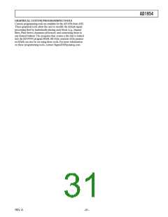 浏览型号AD1954YSTZ的Datasheet PDF文件第31页