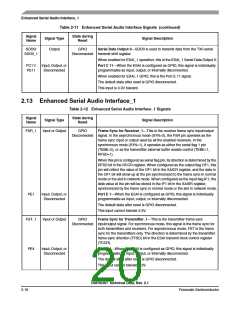 浏览型号DSPB56367AG150的Datasheet PDF文件第20页