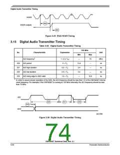 浏览型号DSPB56367AG150的Datasheet PDF文件第74页