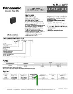 浏览型号ALA2F24的Datasheet PDF文件第1页