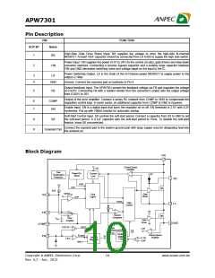 浏览型号APW7301的Datasheet PDF文件第10页
