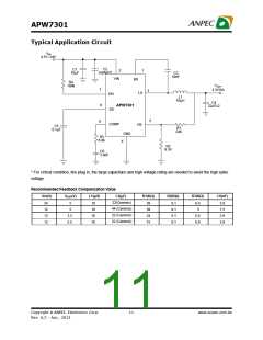 浏览型号APW7301的Datasheet PDF文件第11页