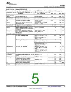 浏览型号BQ25505的Datasheet PDF文件第5页