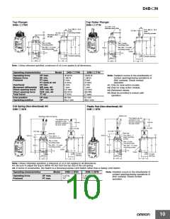 浏览型号D4B-2A11N的Datasheet PDF文件第10页