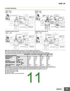 浏览型号D4B-2A11N的Datasheet PDF文件第11页