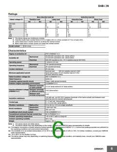 浏览型号D4B-2A11N的Datasheet PDF文件第6页