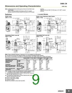 浏览型号D4B-2A11N的Datasheet PDF文件第9页