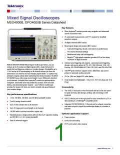 浏览型号DPO4014B的Datasheet PDF文件第1页