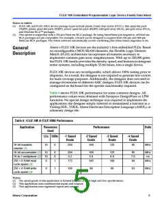 浏览型号EPF10K30RC208-3的Datasheet PDF文件第5页