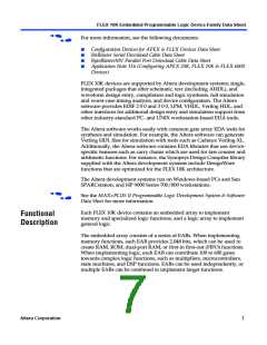 浏览型号EPF10K30RC208-3的Datasheet PDF文件第7页