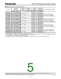 浏览型号ERZ-V14D471的Datasheet PDF文件第5页