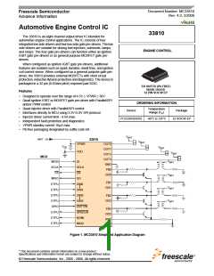 浏览型号MC33810的Datasheet PDF文件第1页